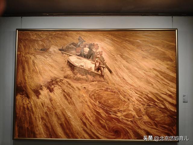 带孩子去中国美术馆参观“人民必胜”主题展，爱国主义教育太深刻