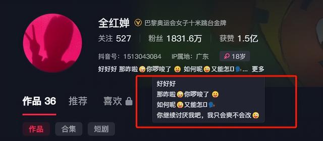 全红婵更新动态，17张照片不提伤病，不谈比赛，董倩的话得到印证