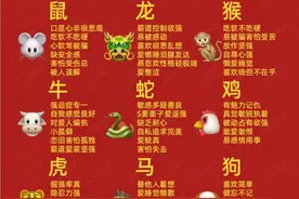 十二生肖的性格特点和五行属性，终于整理出来了，收藏，涨知识了图片