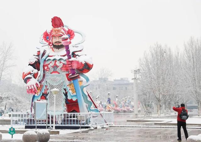 西青雪景限定！古镇换上新装扮～