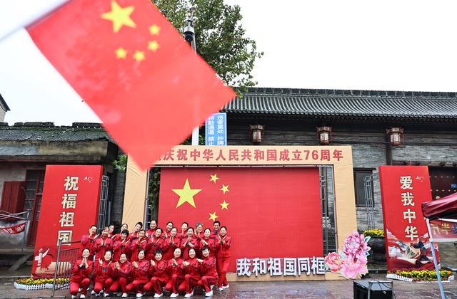 #运城头条#山西新绛：国庆中秋载歌载舞游古州庆华诞