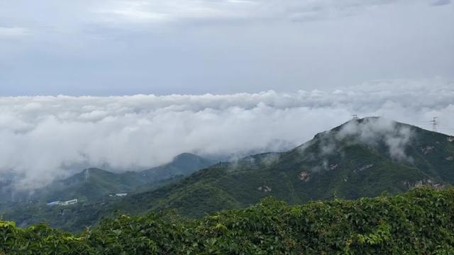 发现丰台之美 | 雨后，远眺西山云海——