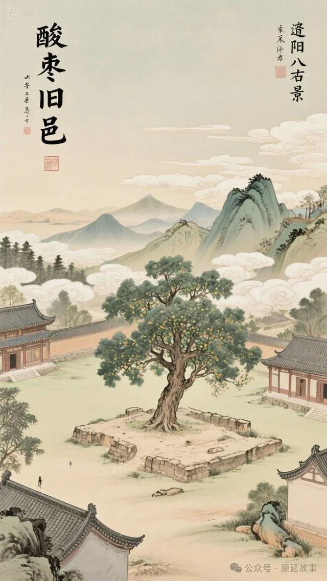 明代延津十六景之AI复原图