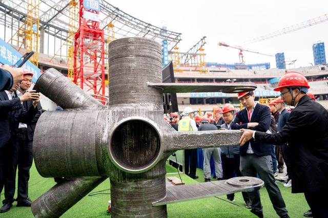 钢结构智能建造“黑科技”亮相余杭国际体育中心