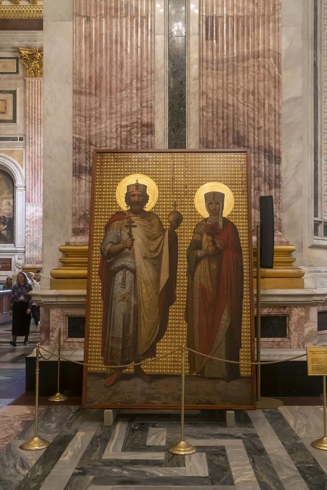 乙巳仲秋俄罗斯莫彼双城记之九：伊萨基辅大教堂