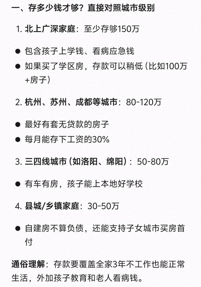 你家算小康家庭吗？2025 最新标准来了