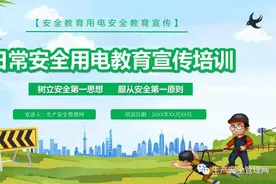【ppt】日常安全用电教育宣传培训（35页）图片