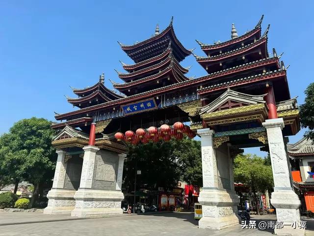 广西百色，四大古镇