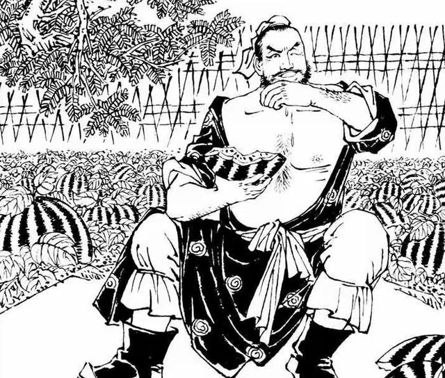 郑恩偷瓜碰到了硬茬子，被陶三春按在地上一顿暴揍毫无还手之力