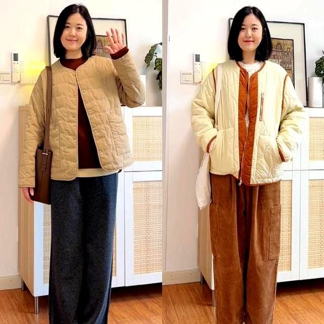 降温才发现，大衣少有人穿了，满街都是“奶奶棉服”，保暖还时髦