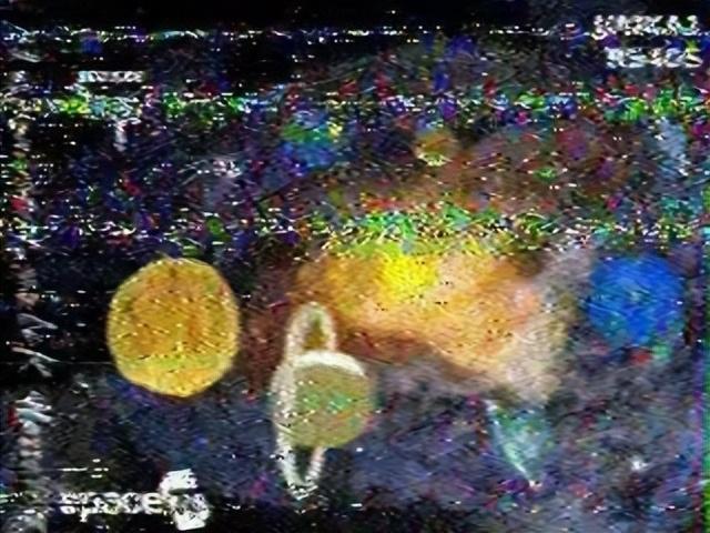 437.625MHz正式收图喽！在知识的轨道上音乐节与卫星UmkA-1 SSTV