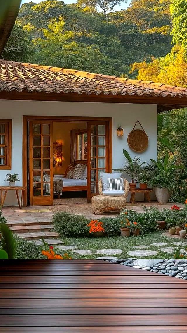 院子接地气，生活才有烟火气