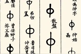 “中”字，最初为“伯仲”之“仲”，后来才成为“中央”之“中”图片
