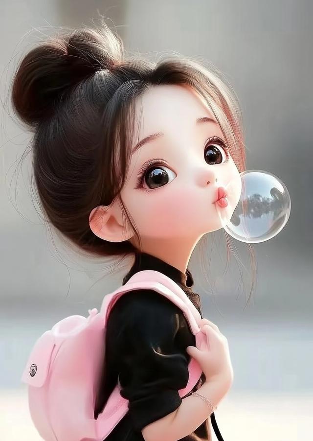 头像‖泡泡女孩
