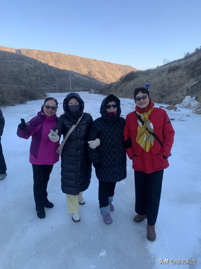 新年第一游,宣化滴水崖走一走