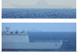 时隔一个月 山东舰再入西太平洋图片