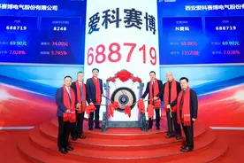 爱科赛博上市破发：年营收5.8亿募资14亿 公司市值54亿图片