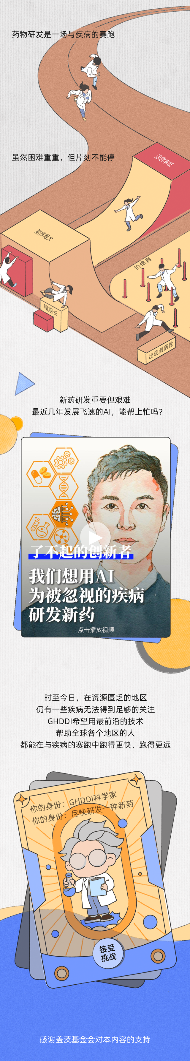 你是一名科学家，点击开始挑战