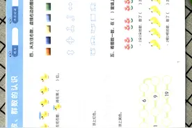 幼小衔接数学《20以内数的加、减、法》专项巩固练习卷图片