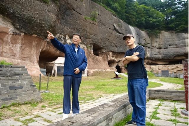 纪录片《走近玄奘》在铜川玉华宫开拍