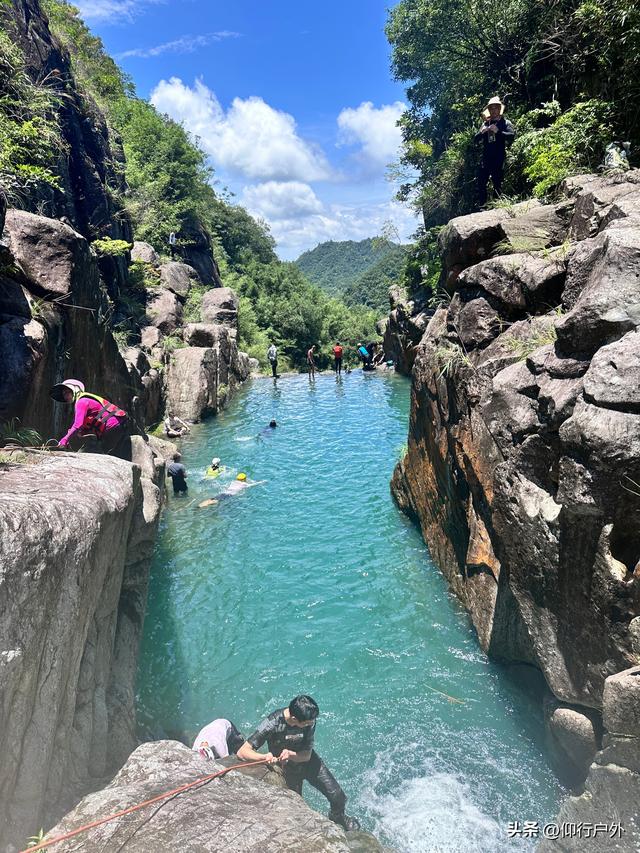 揭西白芒坝上游休闲玩水
