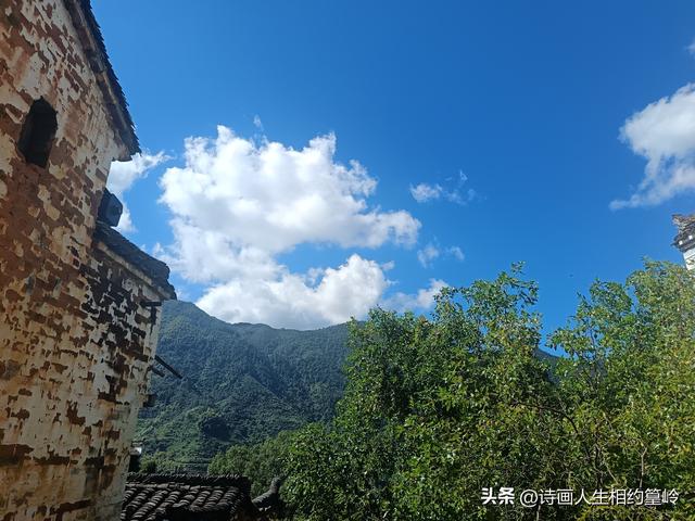 天天工作在诗意般的篁岭，虽不是旅行，却胜似旅行！
