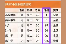 2024国际数学奥赛结果出炉，中国队2分憾负美国，湖北牛大了！图片