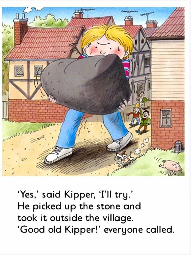 Kipper和巨人-英语绘本阅读和翻译详解