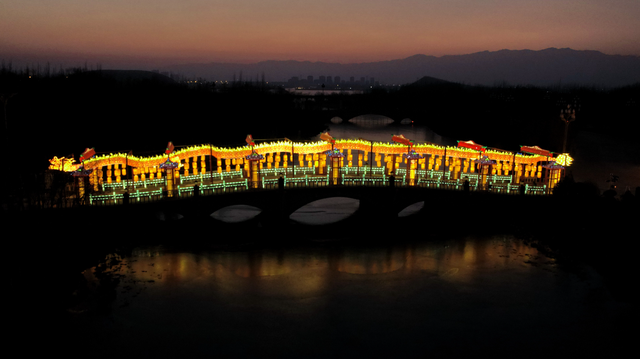 组图！科技赋能神话 花博园“山海灯会”27日点亮冬夜💫