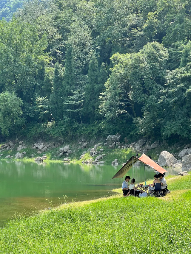 成都1.5h闯进免费"小九寨"，耍水露营钓鱼徒步，遛娃避暑N刷地！