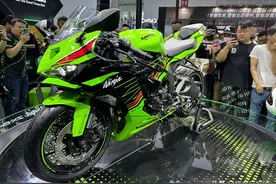 新车 | 售10.98万元 600毫升排量四缸发动机 新款川崎Ninja ZX-6R上市图片