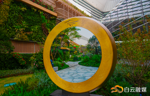 候机还可以逛公园！白云机场T3航站楼打造全国最大空侧原生态花园