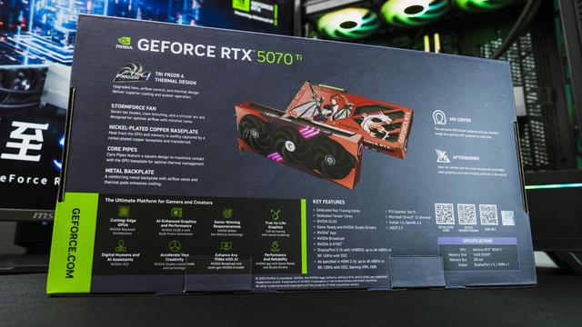 炽烈红韵·魔龙觉醒：微星RTX 5070 Ti魔龙姬限定版开箱实测