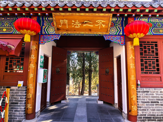 泰山王母池蜡梅初绽 花叶同枝尽显冬日诗意