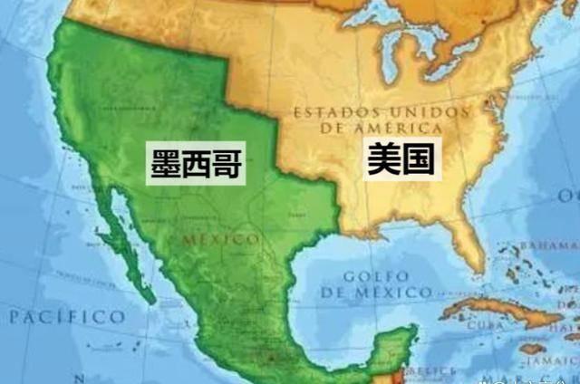 墨西哥一共丧失多少领土？独立出去5个国家，还被美国占领一半！
