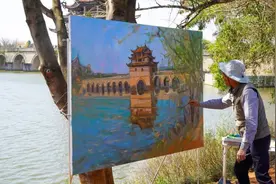 绘乡愁 品陶韵——中美协写生团龙年早春建水行图片