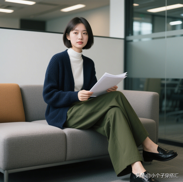 军绿色的裤子配什么颜色的上衣好看