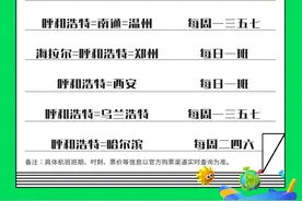 呼和浩特机场 | 天津航空新开呼和浩特相关航线！图片