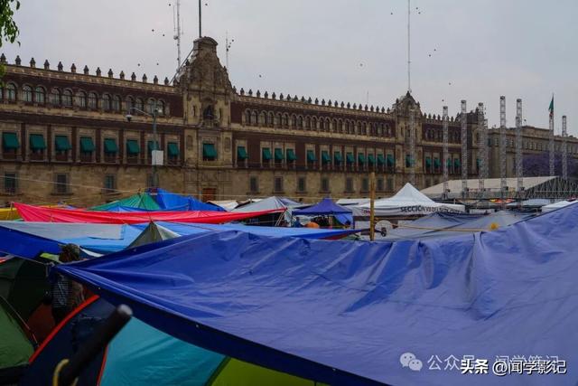 墨西哥城见闻：宪法广场•抗议大本营
