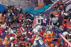 变形金刚互相之间，是如何区分对方是博派还是狂派的？图片