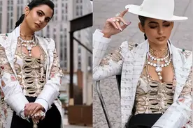 印度首富女儿的钻石项链来自母亲，481克拉价值7亿，却只是洒洒水图片