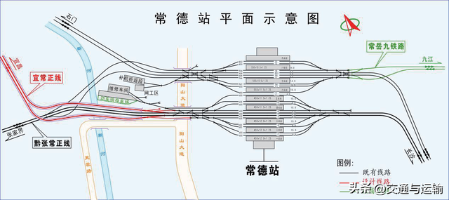 宜昌至常德铁路引入常德地区方案研究