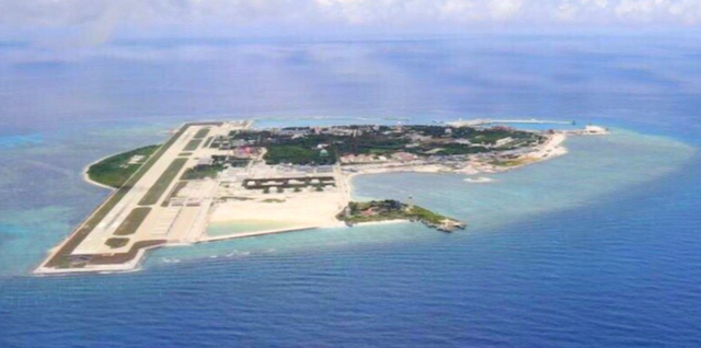 南海第一大岛初具雏形，虽然目前吹填过程多国搅局