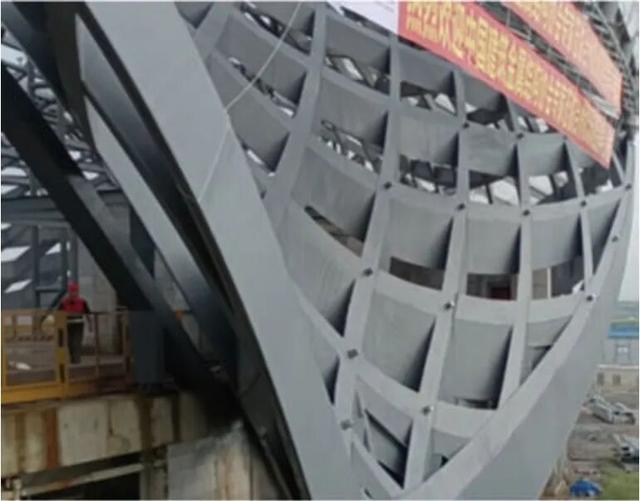 建筑结构丨台州机场 "飘带" 屋盖：网壳设计关键技术解析