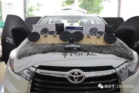 动心韵律 中山酷骏汉兰达汽车音响改装劲浪喇叭图片