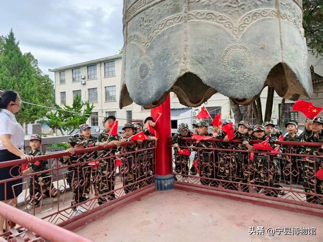 触摸历史 感知文明——宁县博物馆 博苑阳光幼儿园联合开展探秘宁博之旅