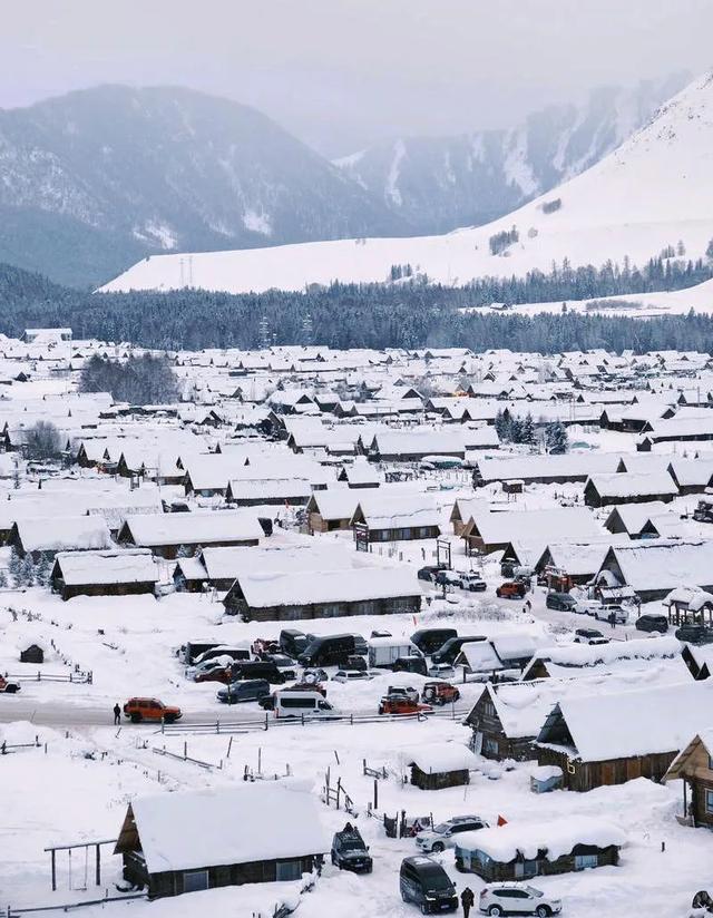 冬季呼伦贝尔海拉尔、阿尔山、满洲里、根河不冻河、漠河、北极村