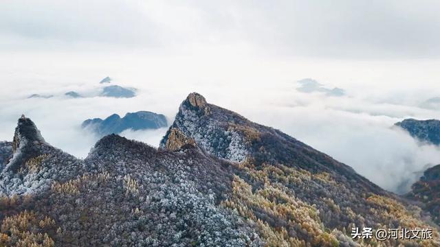 秋游河北悦山河 | 赏红叶、看雾凇，一山两景，在五岳寨感受大自然的神来之笔