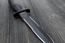 北美特战级别双刃战术刀 不管荒野求生还是军警行动 都是妥妥的利器图片