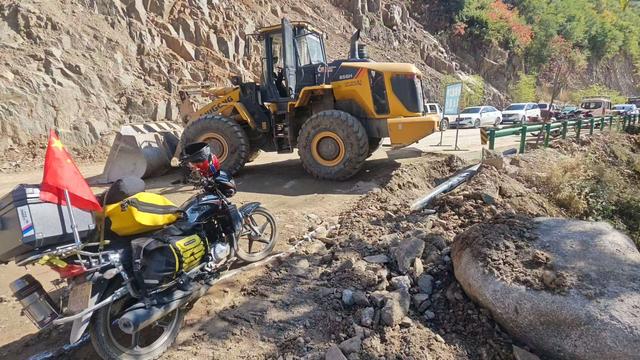 赏秋秦岭，摩旅商洛（12）白鹿原影视城、葛牌镇、文公岭、孝义园